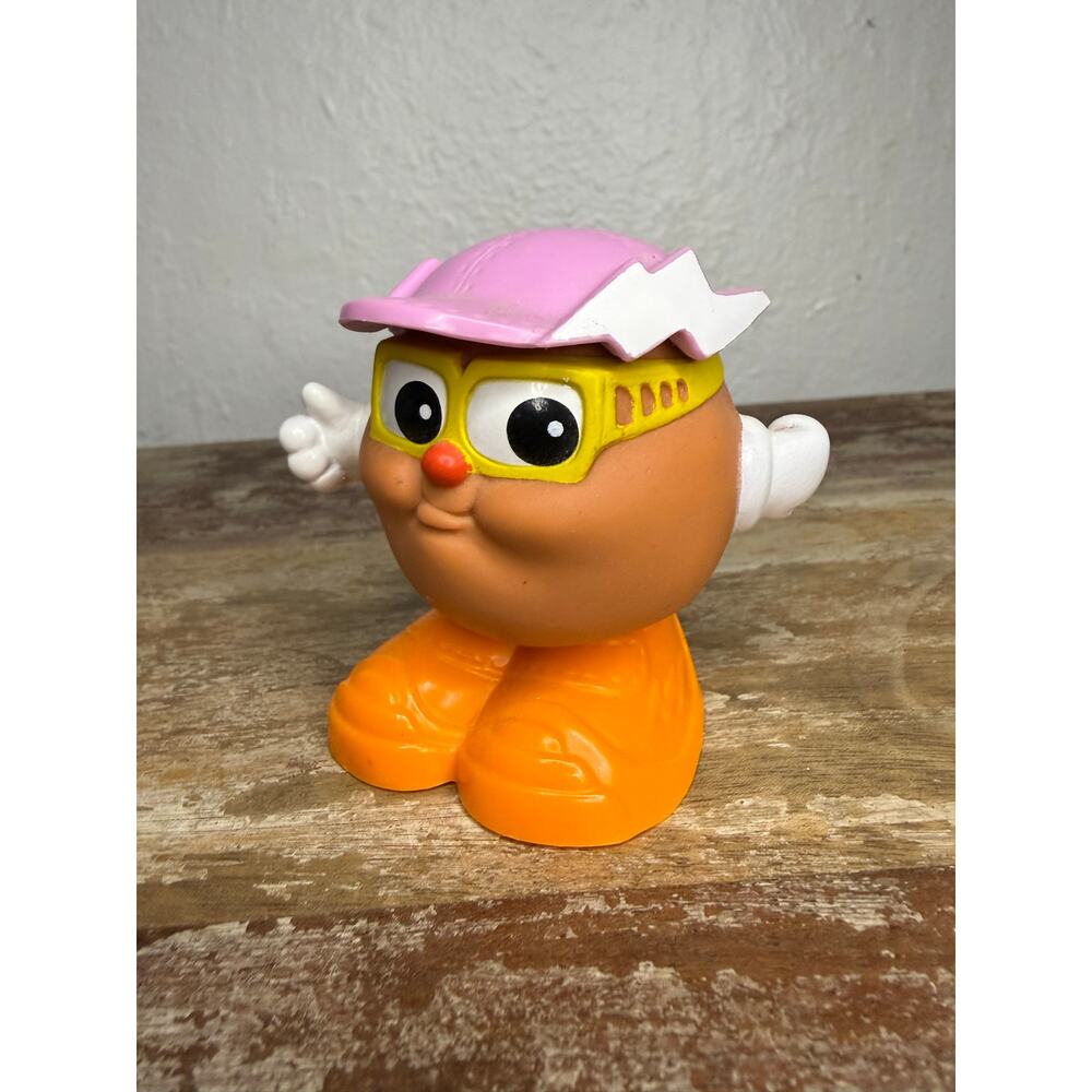 Vintage Playskool 1986 Potato Head Peeler Mini Figure Toy Hasbro